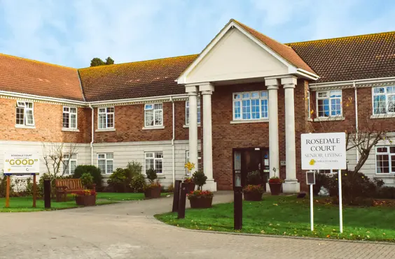 Rosedale Court - outside view of care home