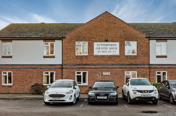 Lutterworth Country House Care Home - outside view of care home