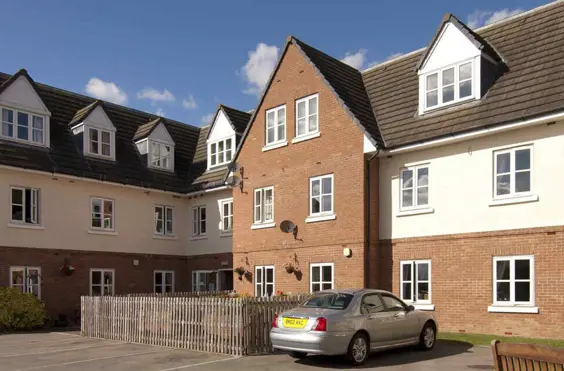 Saffron House - An outside view of the home