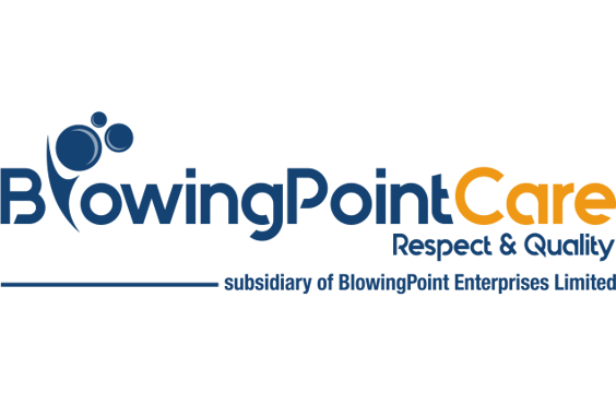 BlowingPoint Care - A company logo