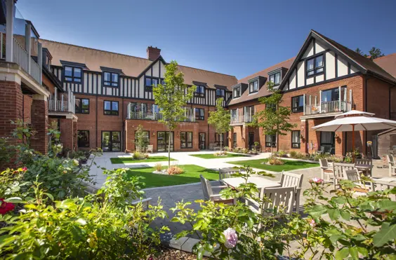 Reigate Grange - outside view of care home