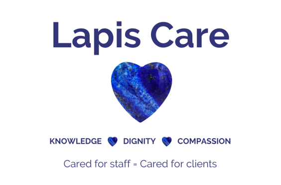 Lapis Domiciliary Care - A company logo