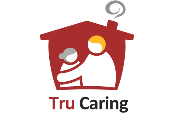 Tru Caring - A company logo