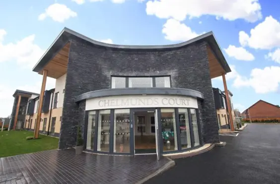 Chelmunds Court - outside view of care home