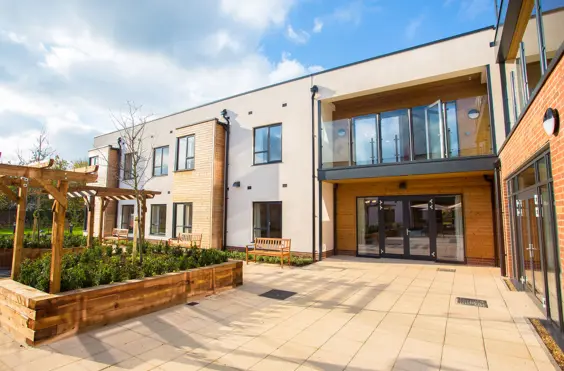 Anson Court - outside view of care home