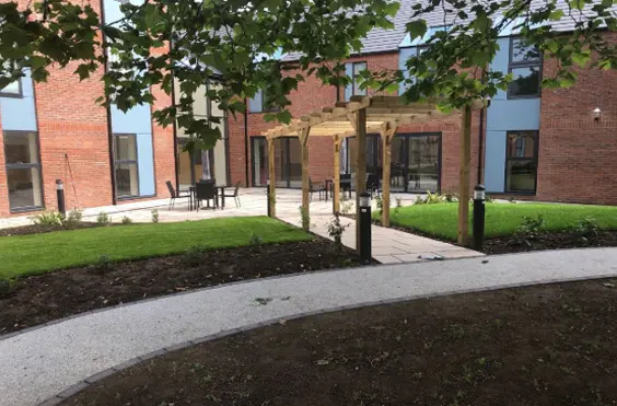 John Sturrock - outside view of care home