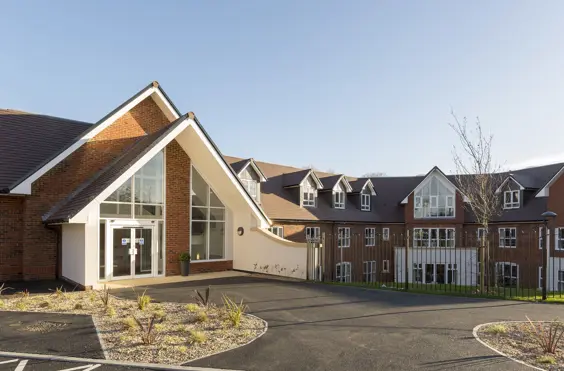 Blenheim Court Care Home - outside view of care home