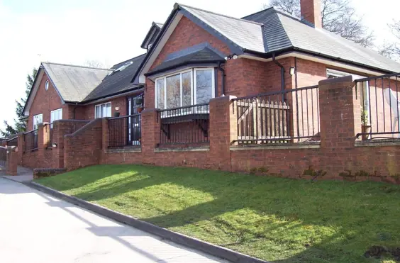 Hilltop - An outside view of the home