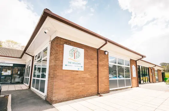 The Willows - outside view of care home