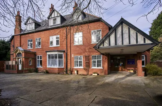 The Chestnuts - outside view of care home