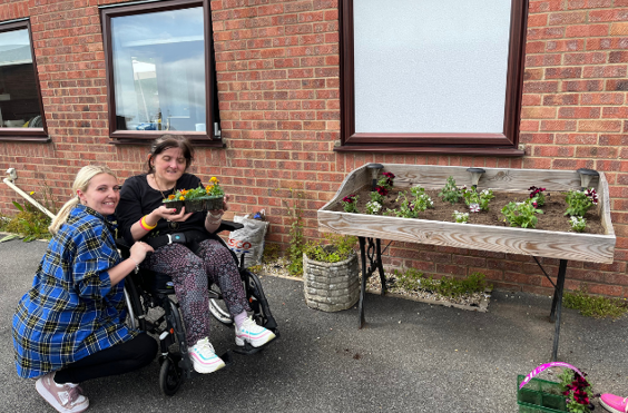 43a and 43b Morley Road - outside view of care home