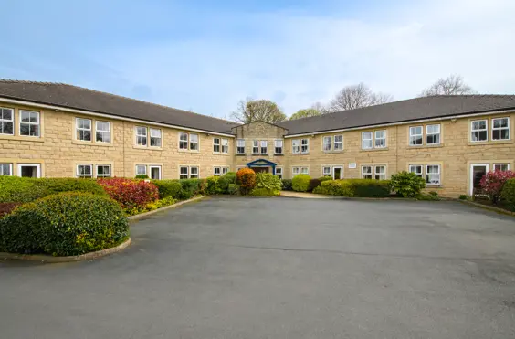 The Hawthornes - outside view of care home