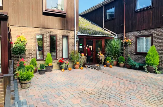 Cedar Lodge - outside view of care home