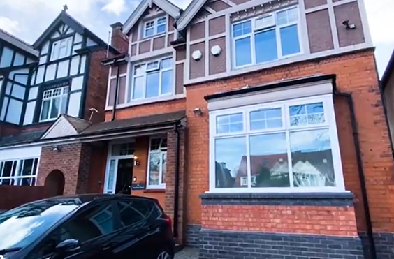 Sandford Road - outside view of care home