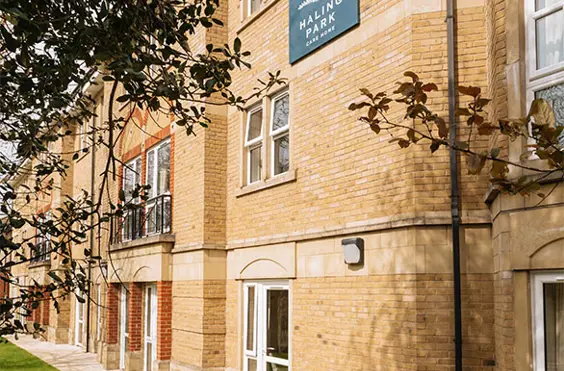 Haling Park Care Home - outside view of care home