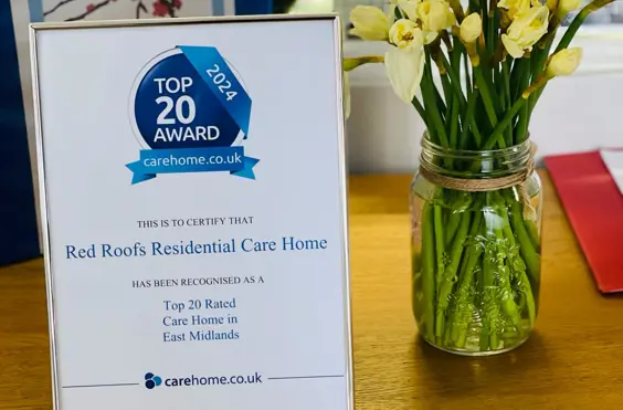 Red Roofs Residential Care Home - outside view of care home