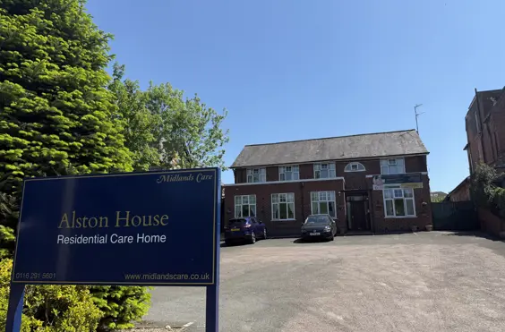 Alston House - outside view of care home