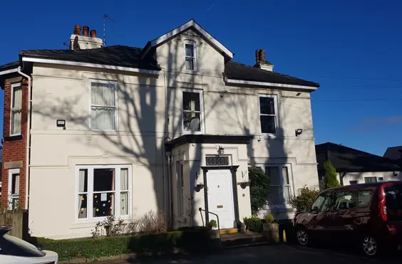 Woodlands Care Centre - outside view of care home