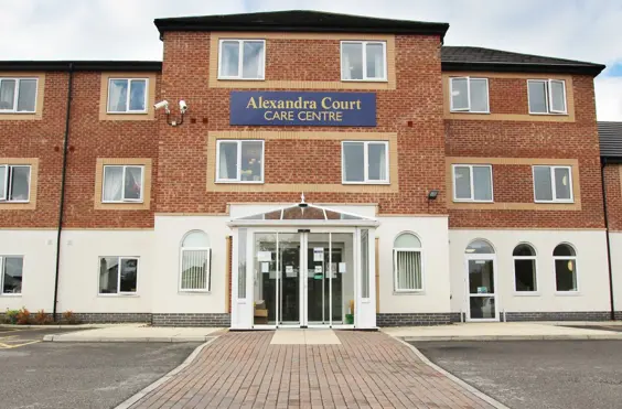 Alexandra Court Care Centre - outside view of care home