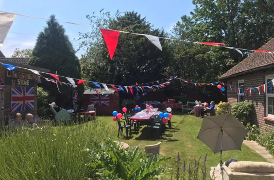 Abbots Lawn - outside view of care home