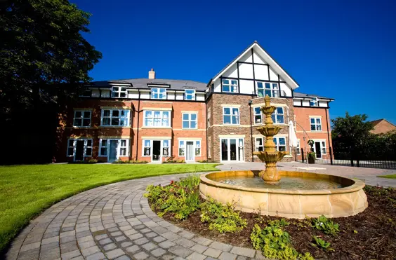 Reuben Manor - outside view of care home