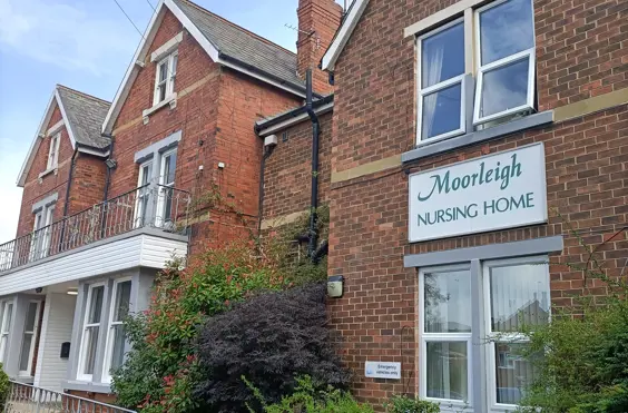 Moorleigh Nursing Home - An outside view of the home