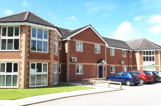 Kingfisher View - outside view of care home