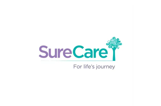SureCare Central Cheshire - A company logo