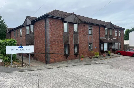 The Oaks Care Home - outside view of care home