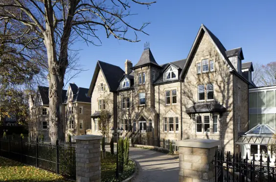 The Manor House Harrogate - outside view of care home