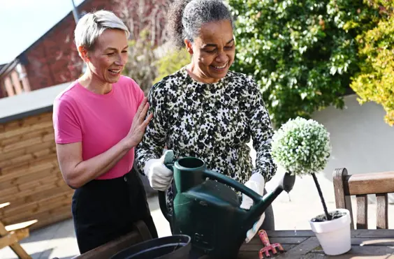 Three Sisters - outside view of care home