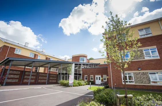 Bourne House - outside view of care home