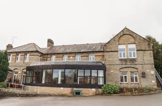 Mickley Hall - outside view of care home