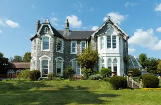 Bishopsteignton House - An outside view of the home