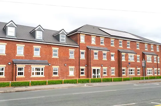 Copperfields - outside view of care home