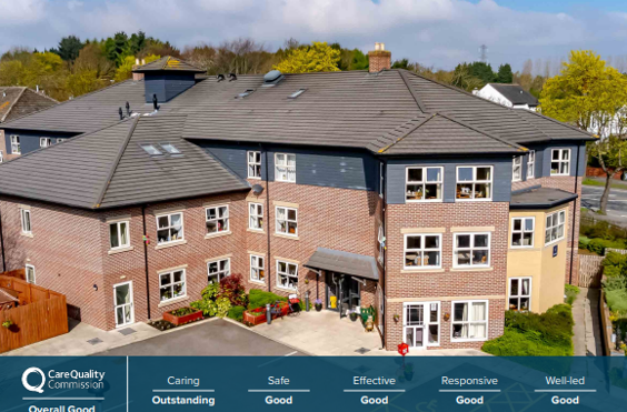 Sycamore Park Care Home - outside view of care home