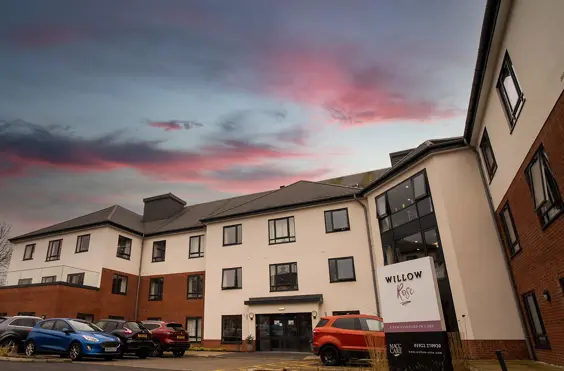 Willow Rose Care Home - outside view of care home