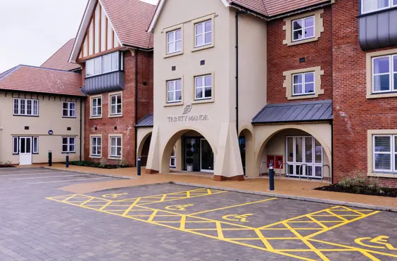 Trinity Manor Care Home - outside view of care home