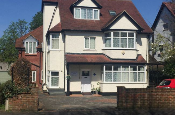 Ashurst Lodge - outside view of care home