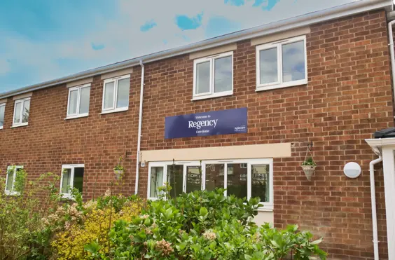Regency Care Home - An outside view of the home