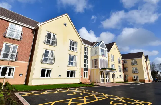 Arbour Walk - outside view of care home