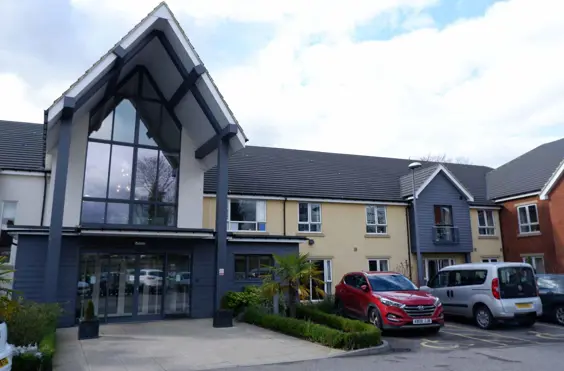 Chaucer House - outside view of care home