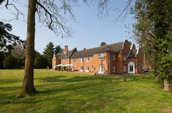 Saxlingham Hall Nursing Home - outside view of care home