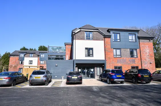 Bramhall Manor Care Home - outside view of care home