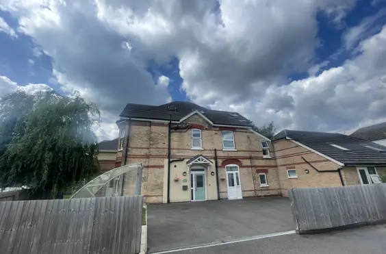 Willow Lodge - outside view of care home
