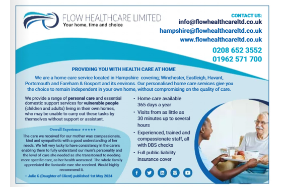 Flow Healthcare Winchester - A company logo