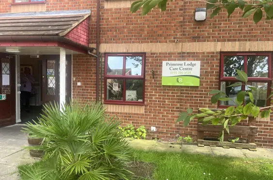 Primrose Lodge Care Home - outside view of care home