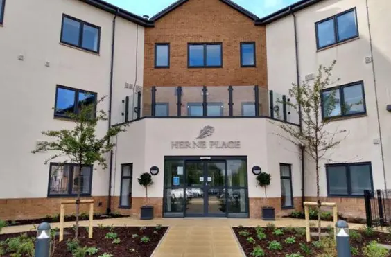 Herne Place Care Home - outside view of care home
