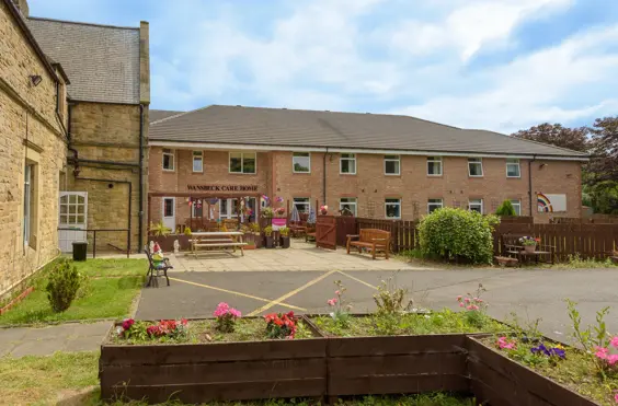 Wansbeck Care Home - outside view of care home
