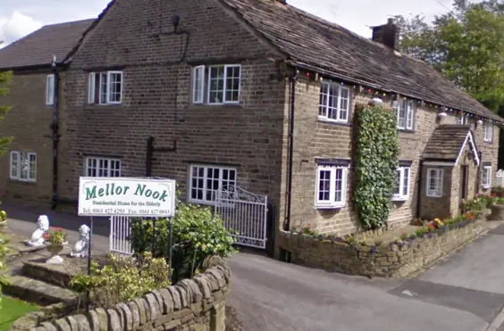 Mellor Nook Residential Care Home - outside view of care home